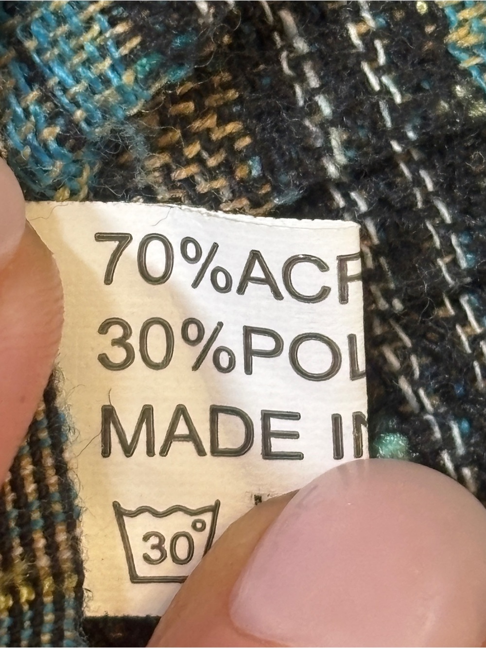 Vintage Boho Multi-Pattern Ribbed Scarf Pashmina - Picture 5 of 10